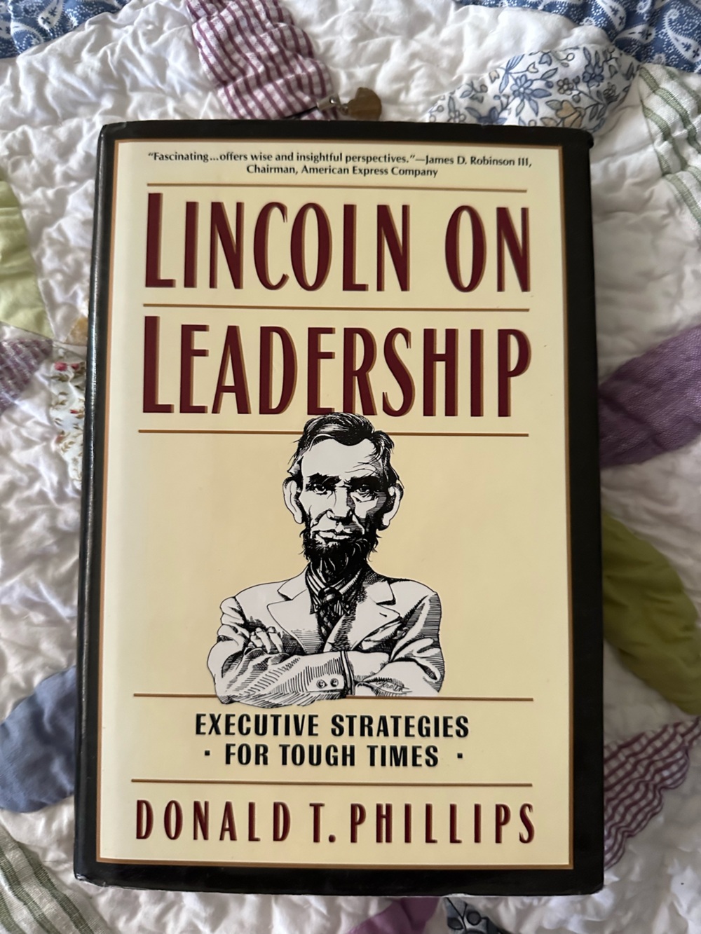 Lincoln on Leadership Hardcover Book